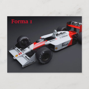 フォルマ1車 ポストカード