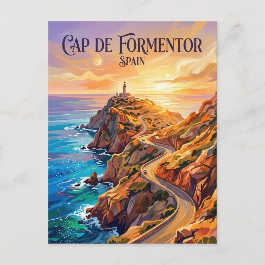 フォルメンテル半島 スペイン ポストカード (正面)
