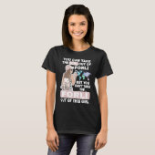 フォルリ出身のクールな女の子 フォルリの誇り Tシャツ (正面フル)