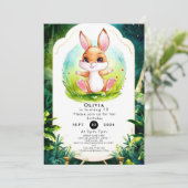 フォレお洒落ストバニー誕生日 招待状 (スタンド正面)