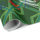 フォレはっきりしたストグリーンユニオン ラッピングペーパー (ロールコーナー)