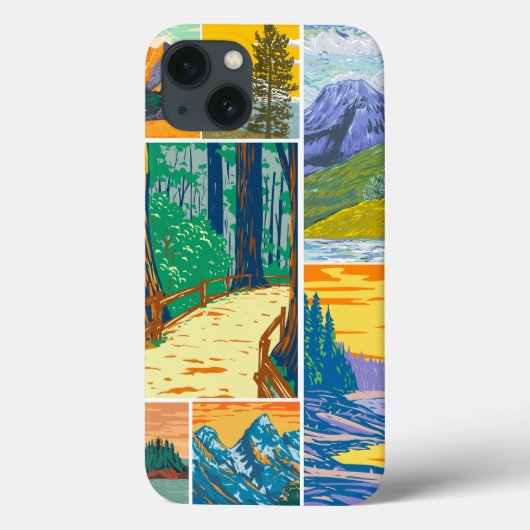 フォレインスパイアスアートiPhone 13ケース Case-Mate iPhoneケース (裏面)