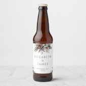 フォレエレガント素朴ストフローラピ結婚ネコン ビールラベル (正面)