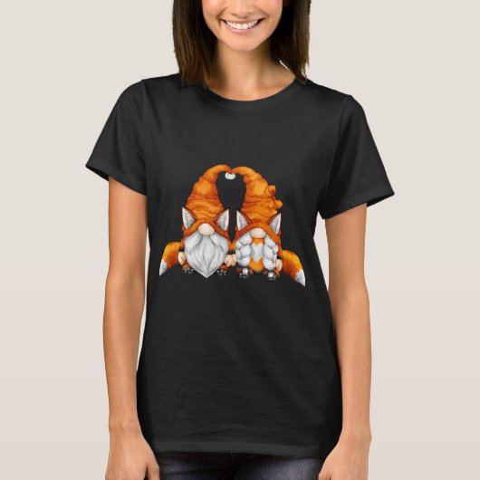 フォレスタおもしろいー用キツネ格言及び動物愛好家- C Tシャツ (正面)