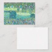 フォレスターのロッジWeissenbach I, 1914 byクリムト ノートカード (正面/裏面)