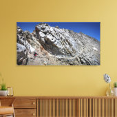 フォレスターパスキャットウォーク – John Muir Trail キャンバスプリント (インサイチュ (リビング))