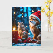 フォレストお洒落の友だち カード (黄色い花)