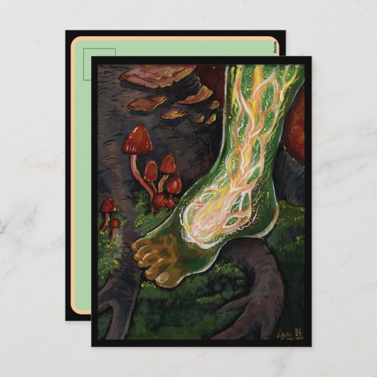 フォレストつながり～ルーツ シーズンポストカード (正面/裏面)