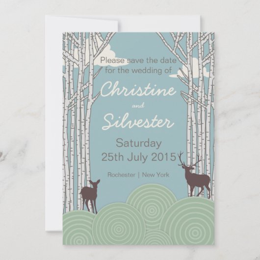 フォレストで、日付を保存する セーブザデート (正面)