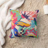 フォレストとバラ クッション (ブランケット)