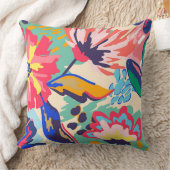 フォレストとバラ クッション (ブランケット)