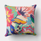 フォレストとバラ クッション (裏面)