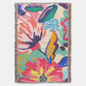 フォレストとバラ スローブランケット (正面縦)