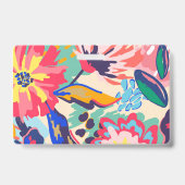 フォレストとバラ バッジ (裏面)