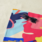 フォレストとバラ ビーチタオル (インサイチュ)