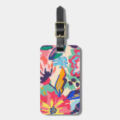 フォレストとバラ ラゲッジタグ (正面縦)