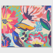 フォレストとバラ ラッピングペーパー (フラット)