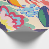 フォレストとバラ ラッピングペーパー (角)