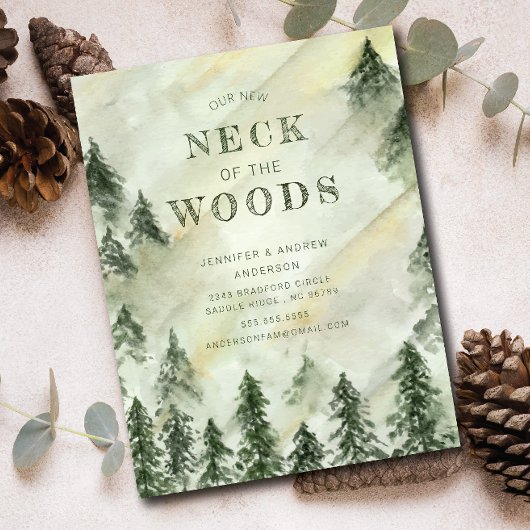 フォレストのエレガンスの動きの発表 ポストカード