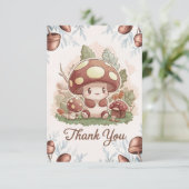 フォレストのグリーティングキノコサンキューカード サンキューカード (スタンド正面)