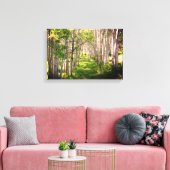 フォレストのパスの遅延春 キャンバスプリント (インサイチュ (リビング))