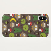 フォレストのフクロウCase-Mate iPhoneケース Case-Mate iPhoneケース (裏面(横))