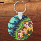 フォレストの下 – Fractal Keychain キーホルダー (正面)