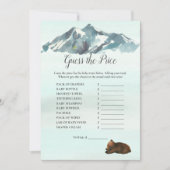 フォレストの冒険は、プライスベアーゲームを推測 招待状 (正面)