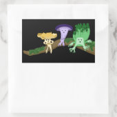 フォレストの友だちステッカー 長方形シール (バッグ)