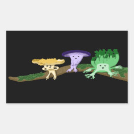 フォレストの友だちステッカー 長方形シール