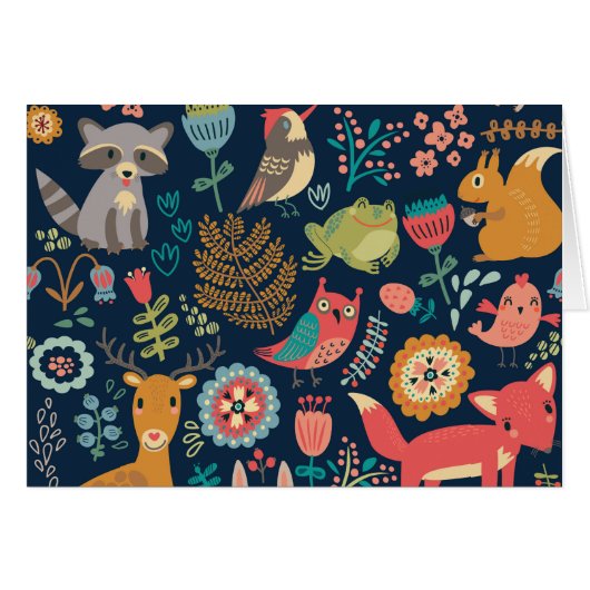 フォレストの友だち文房具カード (正面横)