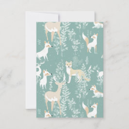 フォレストの友だち サンキューカード