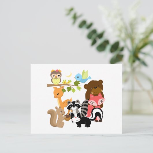 フォレストの友だち ポストカード (スタンド正面)