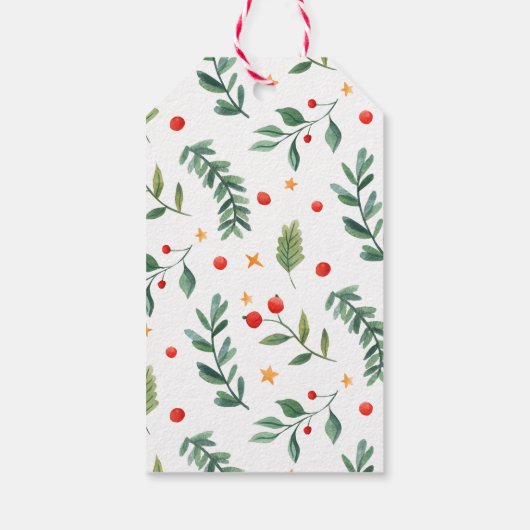 フォレストの友だち |白 |休日 ギフトタグ (裏面)