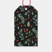 フォレストの友だち |黒 |休日 ギフトタグ (裏面)