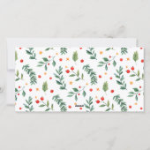 フォレストの友人 |白 |写真 シーズンカード (裏面)