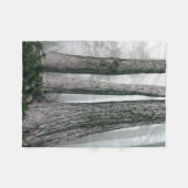 フォレストの呼び出し フリースブランケット (正面(横))