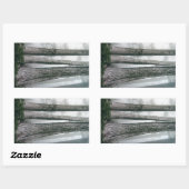 フォレストの呼び出し 長方形シール (シート)