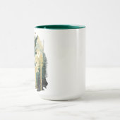 フォレストの山の風景 – マグカップ (中央)