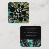 フォレストの木 |野生生物写真 スクエア名刺 (正面/裏面)