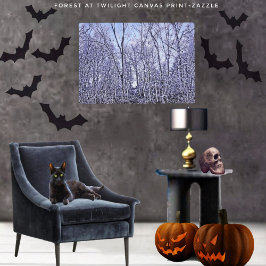 フォレストアットトワイライト キャンバスプリント
