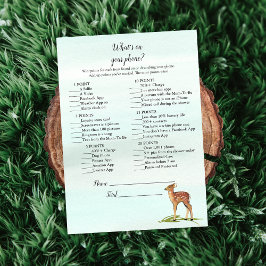 フォレストアドベンチャーあなたの電話デアーゲームの上に何 招待状