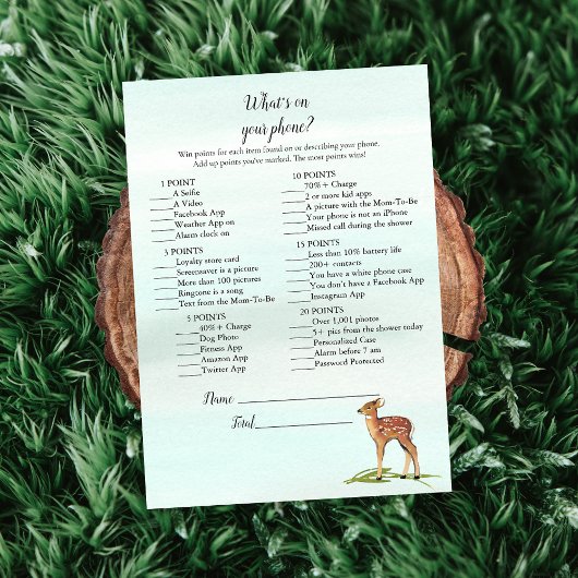 フォレストアドベンチャーあなたの電話デアーゲームの上に何 招待状