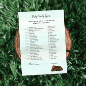 フォレストアドベンチャーベビーキャンディベアズゲーム 招待状