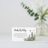 フォレストアドベンチャーベビーシャワーベビー エンクロージャーカード (スタンド正面)