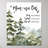 フォレストアドベンチャーベビーシャワーマママオサバー ポスター (正面)