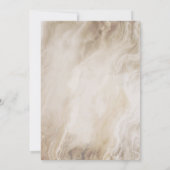 フォレストアドベンチャーボーイ水彩熊ベビーシャワー 招待状 (裏面)