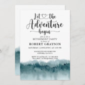 フォレストアドベンチャーマウンテンズリタイアメントパーティー 招待状 (正面/裏面)