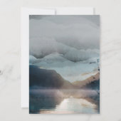 フォレストアドベンチャーマウンテンレイクベビーシャワー 招待状 (裏面)