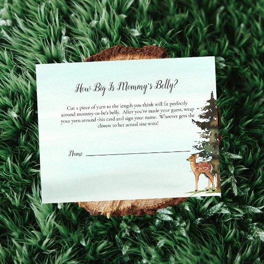 フォレストアドベンチャーママのベリーサイズデアーズゲーム 招待状